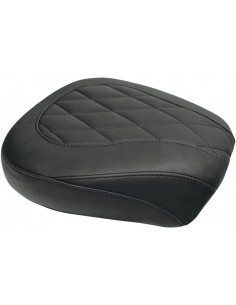 Pillion pad tripper™ cucitura a diamante nera
