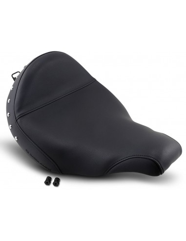 Sella monoposto renegade™ anteriore saddlehyde™|saddlegel™ studded nero|naturale