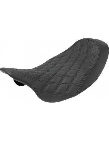 Sella monoposto renegade™ ls anteriore vinyl|saddlegel™ plain black