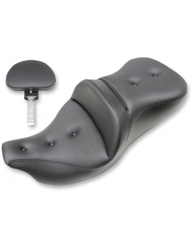 Divano da strada a 2 posti pt anteriore|posteriore vinile|saddlegel™ nero