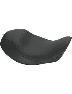 Sedile wide tripper™ forward solo liscio cucito nero