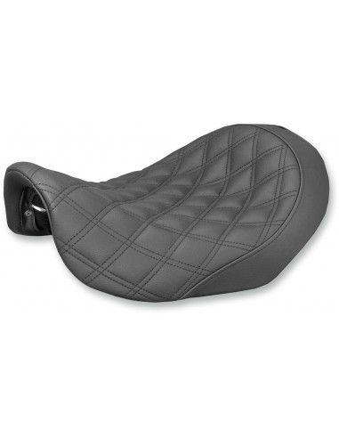 Sella monoposto renegade™ ls anteriore vinyl|saddlegel™ plain black