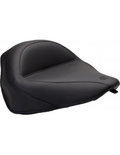 Sella monoposto larga touring in vinile borchiato con conchos