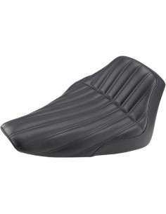 Sella knuckle nervata/liscia solo nera