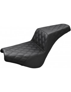 Sedile step-up lattice/liscio nero