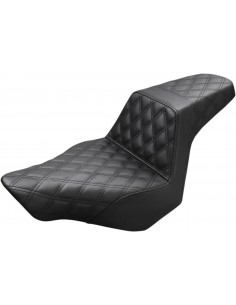Sedile step-up lattice/liscio nero