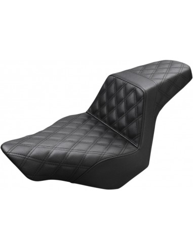 Sedile step-up lattice/liscio nero