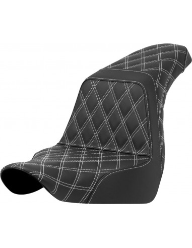 Sedile step up completo ls cucitura bianca