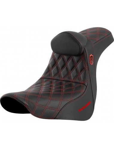 Sella sdc perf gripper con cucitura rossa br