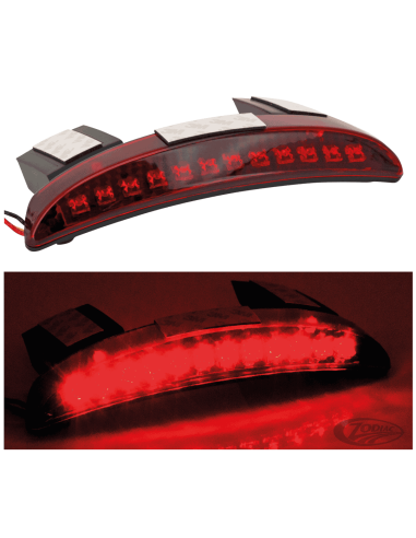 FANALE POSTERIORE REVOX PER SPORTSTER & MILWAUKEE EIGHT FAT BOB CON PARAFANGHI ACCORCIATI