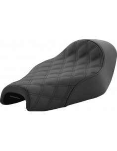 Sella monoposto renegade™ ls anteriore vinyl|saddlegel™ plain black
