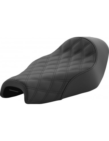 Sella monoposto renegade™ ls anteriore vinyl|saddlegel™ plain black