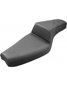 Sella 2-up step up anteriore|posteriore in vinile|saddlegel™ nero