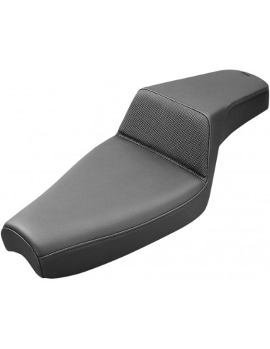 Sella 2-up step up anteriore|posteriore in vinile|saddlegel™ nero