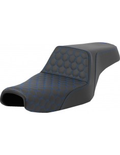 Sedile step-up - honeycomb - cuciture blu