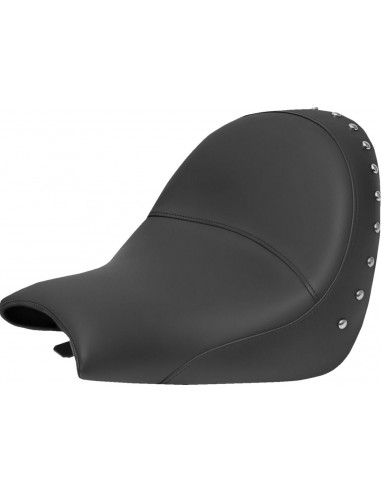 Sella monoposto renegade™ anteriore saddlehyde™|saddlegel™ studded nero|naturale