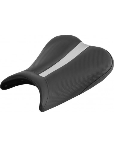 Sella monoposto gel-channel - track front saddlehyde™|saddlegel™ carbon look