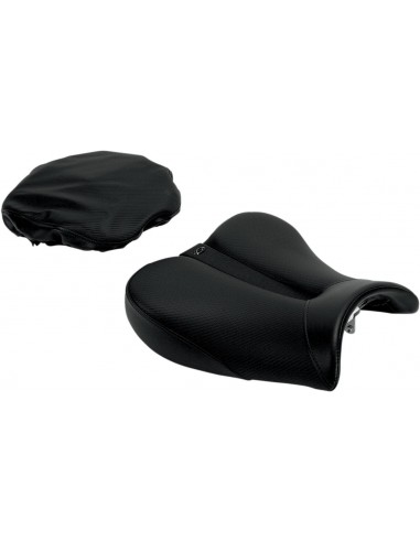Sella monoposto gel-channel - track front saddlehyde™|saddlegel™ nero