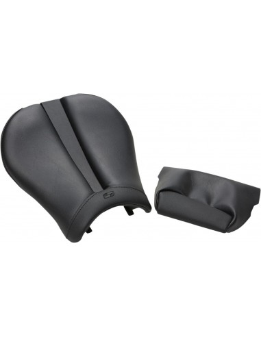 Sella monoposto gel-channel - sella sport anteriore camoscio nero|nero