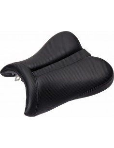 Sella monoposto gel-channel - track cf front saddlehyde™|saddlegel™ plain carbon look