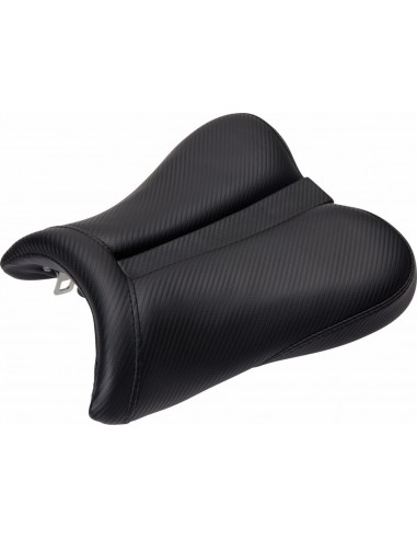 Sella monoposto gel-channel - track cf front saddlehyde™|saddlegel™ plain carbon look