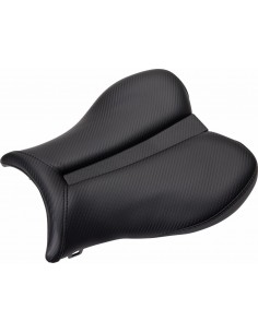 Sella monoposto gel-channel - track cf front saddlehyde™|saddlegel™ plain carbon look