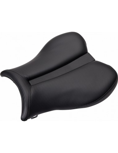 Sella monoposto gel-channel - track cf front saddlehyde™|saddlegel™ plain carbon look