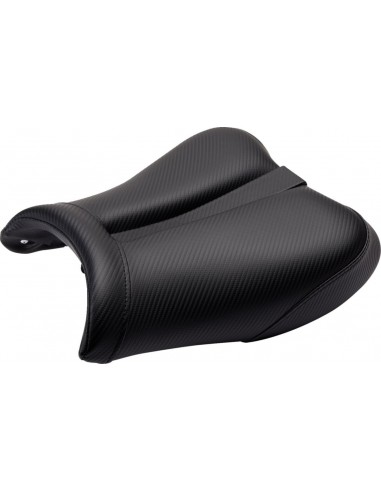 Sella monoposto gel-channel - track cf front saddlehyde™|saddlegel™ plain carbon look