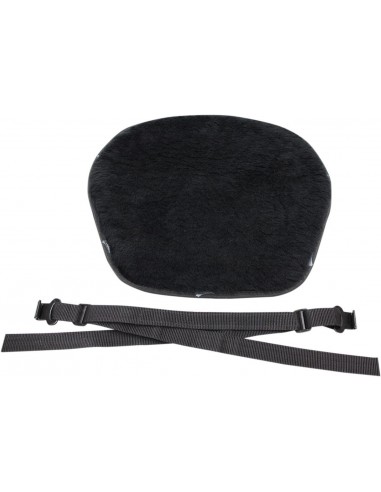 Cuscino sella in pile universale comfort pad xxl fleece universale saddlegel™ nero