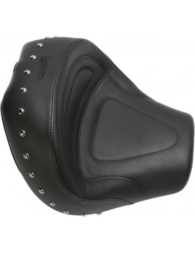 Sella monoposto renegade™ classic anteriore saddlehyde™|saddlegel™ studded black|natural