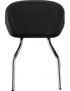 Sissy bar tondo alto cromato con pad honda