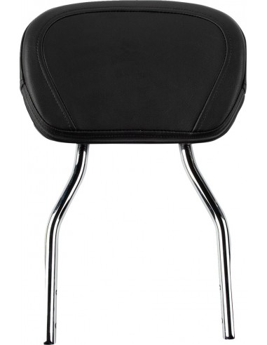 Sissy bar tondo alto cromato con pad honda