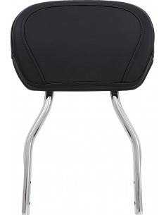 Sissy bar tondo alto cromato con pad honda