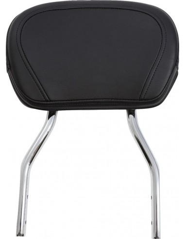 Sissy bar tondo alto cromato con pad honda