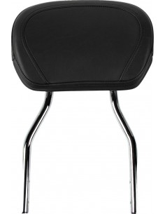 Sissy bar tondo alto cromato con pad honda