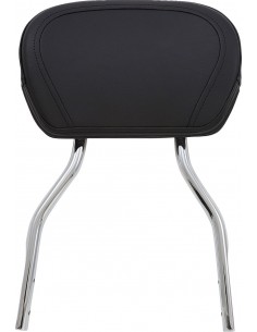 Sissy bar tondo alto cromato con pad kawasaki