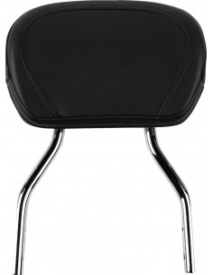 Sissy bar tondo corto cromato con pad yamaha