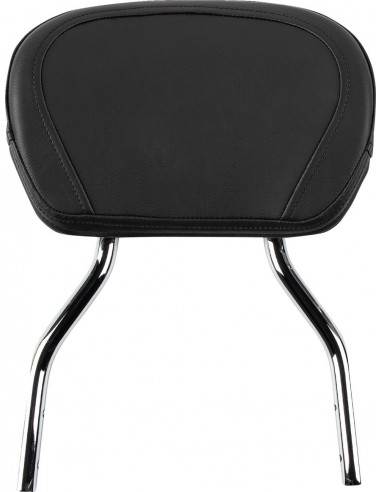 Sissy bar tondo corto cromato con pad yamaha