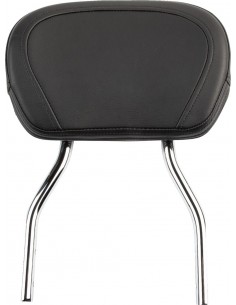 Sissy bar tondo corto cromato con pad yamaha