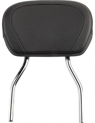 Sissy bar tondo corto cromato con pad yamaha