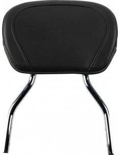 Sissy bar tondo corto cromato con pad suzuki