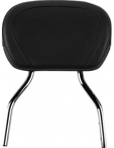 Sissy bar tondo corto cromato con pad kawasaki