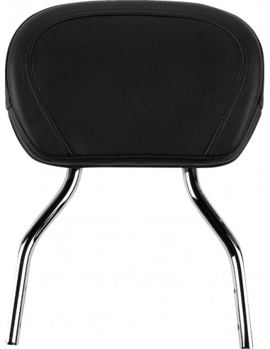 Sissy bar tondo corto cromato con pad kawasaki