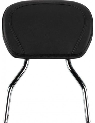 Sissy bar tondo corto cromato con pad kawasaki