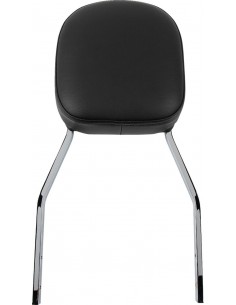 Sissy bar tondo alto cromato con pad honda