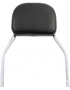 Mini sissy bar quadrato cromato con pad hd