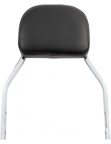 Mini sissy bar quadrato cromato con pad hd