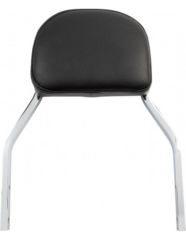 Mini sissy bar quadrato cromato con pad hd