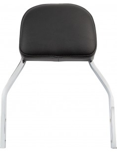 Mini sissy bar quadrato cromato con pad hd