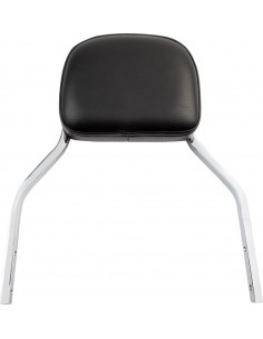 Mini sissy bar quadrato cromato con pad yamaha